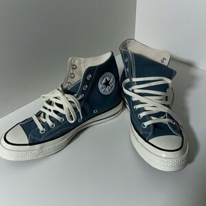 Blue High Top Converse Chuck Taylor All Star Size 7.5